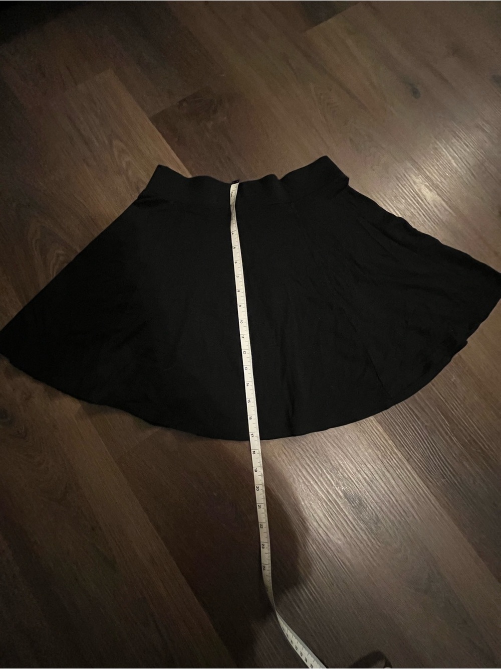 H&M Black Circle Skater Skirt